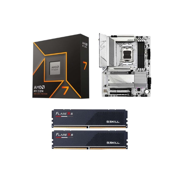 Kit-PC-AMD-Ryzen-7-9700X+Gigabyte-B650-AORUS-Elite-AX-ICE+G-Skill-Flare-X5-32GB-DDR5-6000