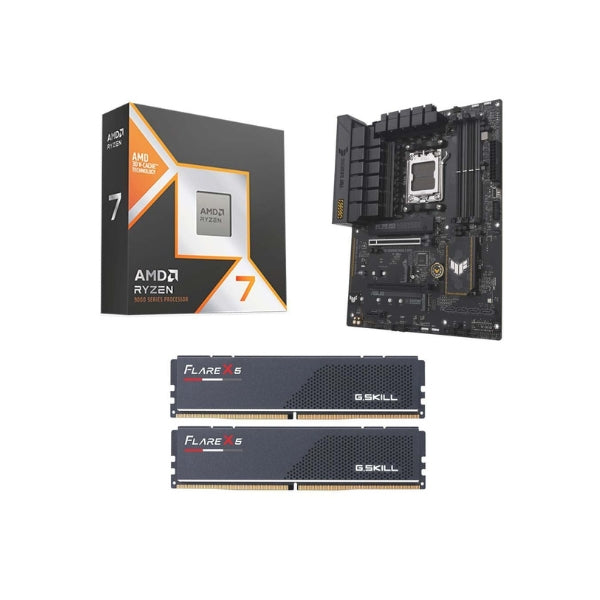 Kit-PC-AMD-Ryzen-7-9800X3D+ASUS-B650E-TUF-Gaming-WiFi+G-Skill-Flare-X5-32GB-DDR5-6000