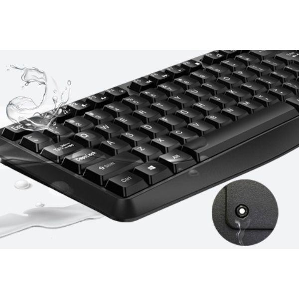 Kit-Teclado-y-Mouse-Genius-KM-170-Alambrico-USB-Teclas-multimedia-Mouse-dpi-1000-resistente-alagua