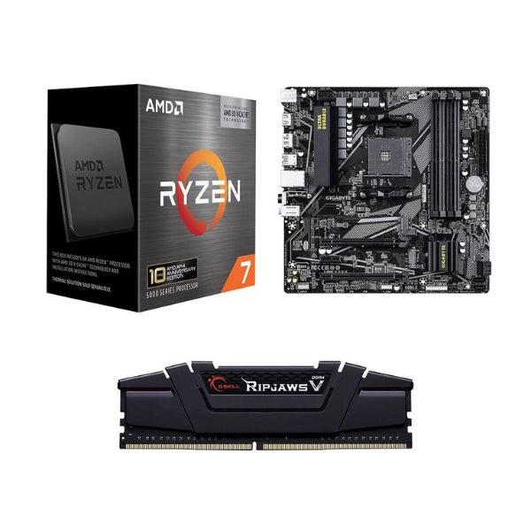 Kit-para-PC-Procesador-AMD-Ryzen-7-5800X3D-8-Núcleos-3,4GHz-96MB-Cache-Tarjeta-Madre-GIGABYTE-B550M-DS3H-AC-R2-Socket-AM4-DDR4-microATX-Memoria-RAM-G,Skill-Ripjaws-V-16-GB-DDR4-3200-Black