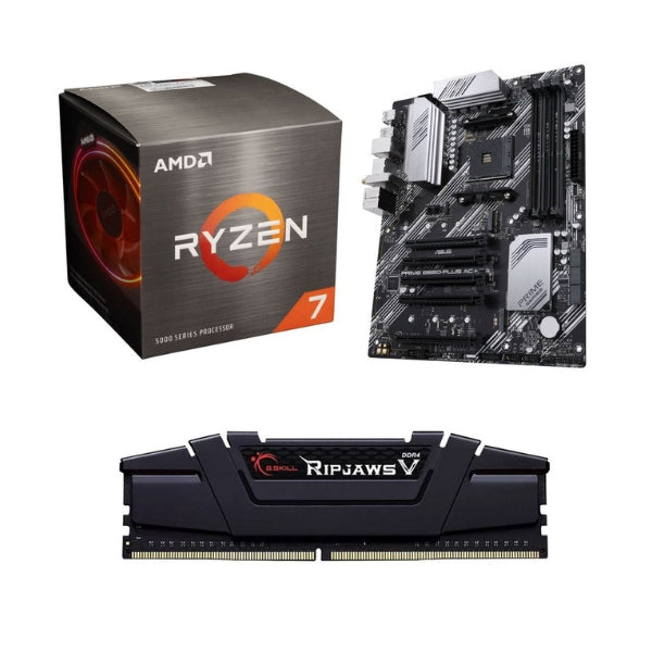 Kit-para-PC-Procesador-AMD-Ryzen-7-5800XT-8-Núcleos-3,8GHz-32MB-Cache-Tarjeta-Madre-ASUS-B550-PLUS-Prime-AC-HES-Socket-AM4-DDR4-ATX-Memoria-RAM-G,Skill-Ripjaws-V-16-GB-DDR4-3200-Black