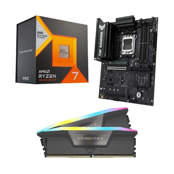 Kit-para-PC-Procesador-AMD-Ryzen-7-7800X3D-8-Núcleos-4,2GHz-96MB-Cache-Tarjeta-Madre-ASUS-B850E-TUF-Gaming-WiFi-AM5-DDR5-ATX-Memoria-RAM-Corsair-Vengeance-RGB-32GB-DDR5-6000-White