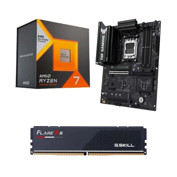 Kit-para-PC-Procesador-AMD-Ryzen-7-7800X3D-8-Núcleos-4,2GHz-96MB-Cache-Tarjeta-Madre-ASUS-B850E-TUF-Gaming-WiFi-Socket-AM5-DDR5-ATX-Memoria-RAM-G,Skill-Flare-X5-16-GB-DDR5-6000-Black