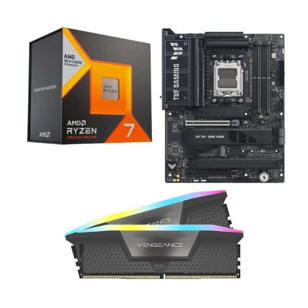 Kit-para-PC-Procesador-AMD-Ryzen-7-7800X3D-8-Núcleos-4,2GHz-96MB-Cache-Tarjeta-Madre-ASUS-X870E-Plus-TUF-Gaming-WiFi-AM5-Memoria-RAM-Corsair-Vengeance-RGB-32GB-DDR5-6000