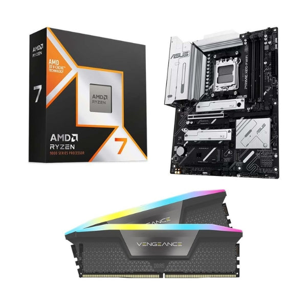 Kit-para-PC-Procesador-AMD-Ryzen-7-9850X3D-8-Núcleos-4,7GHz-96MB-Cache-Tarjeta-Madre-ASUS-X870-P-Prime-WiFi-Socket-AM5-DDR5-ATX-Memoria-RAM-Corsair-Vengeance-RGB-32-GB-DDR5-6000-Black