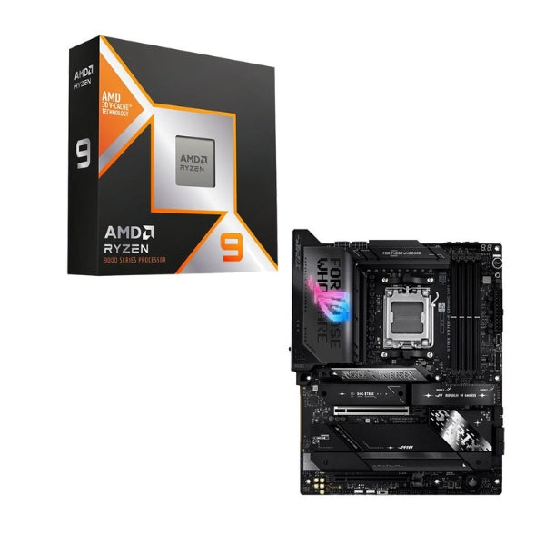 Kit-para-PC-Procesador-AMD-Ryzen-9-9950X3D-16-Núcleos-4,3GHz-128MB-Cache-Tarjeta-Madre-ASUS-X870E-E-ROG-Strix-Gaming-WiFi-Socket-AM5-DDR5-ATX