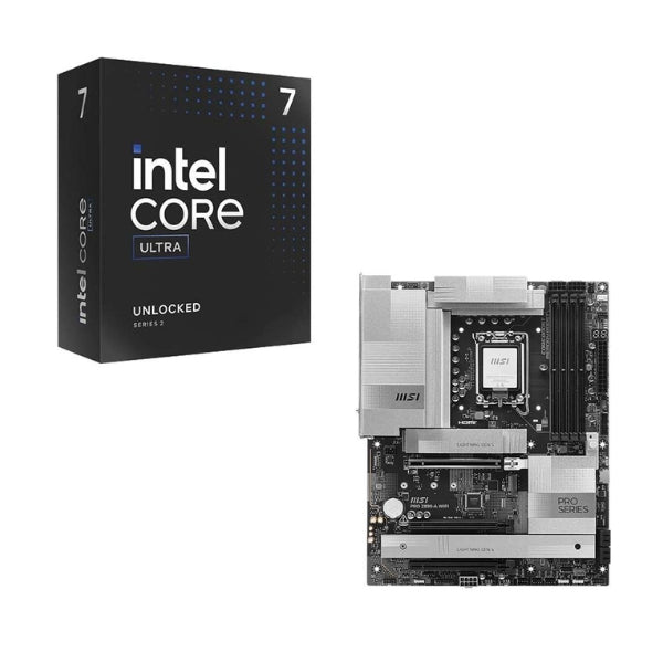 Kit-para-PC-Procesador-Intel-Core-Ultra-7-265K-20-Núcleos-3,9GHz-30MB-Cache-Tarjeta-Madre-MSI-Z890-A-PRO-WiFi-Socket-LGA1851-DDR5-ATX