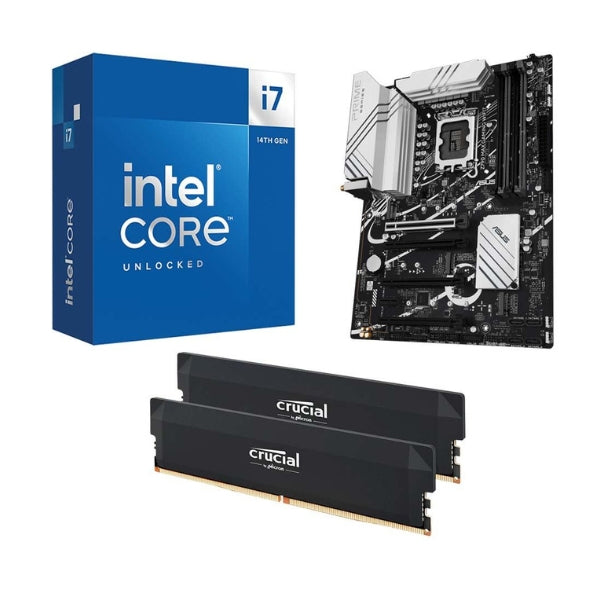 Kit-para-PC-Procesador-Intel-Core-i7-14700K-20-Núcleos-3,4GHz-33MB-Cache-Tarjeta-Madre-ASUS-Z790-Max-Gaming-WiFi7-Socket-LGA1700-DDR5-ATX-Memoria-RAM-32-GB-DDR5-(Crucial)