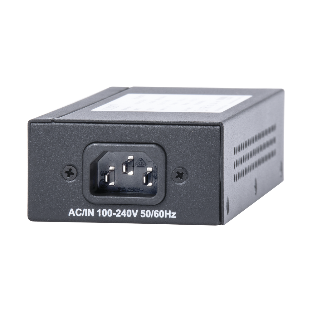Inyector PoE Hikvision - Inyector Super Hi-PoE - 56 Vcd - 60 Watts - Para Domos HIKVISION PTZ - LAS60-57CN-RJ45