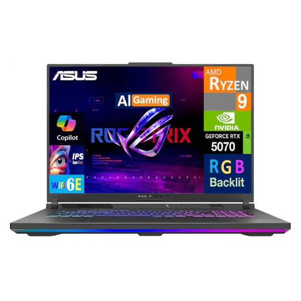 Laptop-ASUS-ROG-Strix-G18-G814PP-DS94-AMD-Ryzen-9-8940HX-16GB-RAM-1TB-SSD-18-NVIDIA-GeForce-RTX-5070-Win-11-Pro-Eclipse-Gray