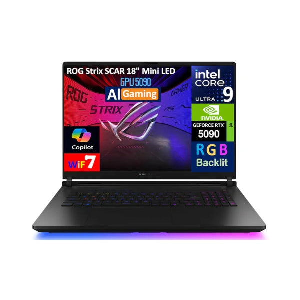 Laptop-ASUS-ROG-Strix-SCAR-Intel-Core-Ultra-9-275HX-64GB-RAM-2TB-SSD-18"-NVIDIA-GeForce-RTX-5090-Win-11-Pro-Off-Black