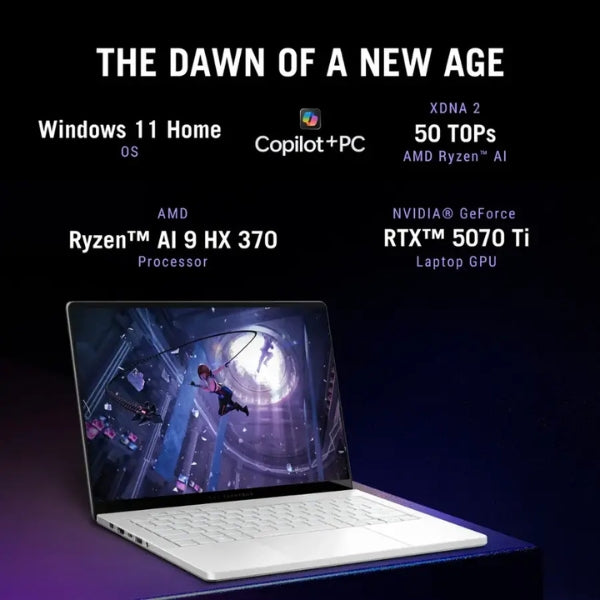 Laptop-ASUS-ROG-Zephyrus-G14-AMD-Ryzen-AI-9-Series-300-32GB-RAM-1TB-SSD-14-NVIDIA-GeForce-RTX-5070-Ti-Platinum-White