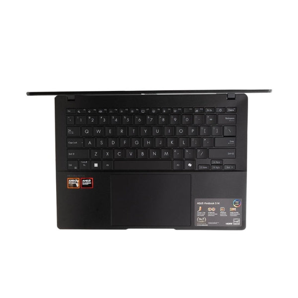 Laptop-ASUS-Vivobook-S14-M5406-14-AMD-Ryzen-AI-9-365-2,0GHz-24GB-1TB-SSD-AMD-Radeon-880M-Graphics-Neutral-Black