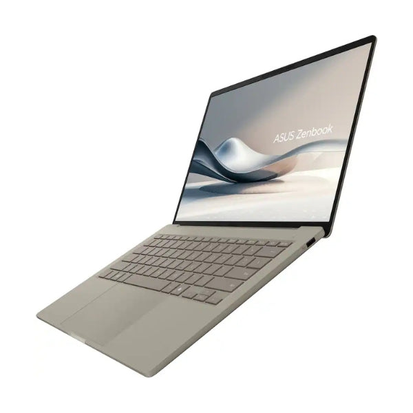 Laptop-ASUS-Zenbook-A14-Copilot+-PC-Snapdragon-X-Plus-X1P-42-100-(3,4GHz)-16-GB-RAM-512-GB-SSD-14-Qualcomm-Adreno-Win-11-Home-Zabriskie-Beige