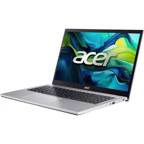 Laptop Acer Aspire Go 15 15.6 FHD - AMD Ryzen 7 7730U - 16GB RAM DDR4 - 512GB SSD - AMD Radeon - Windows 11 Home - Pure Silver - AG15-42P-R917