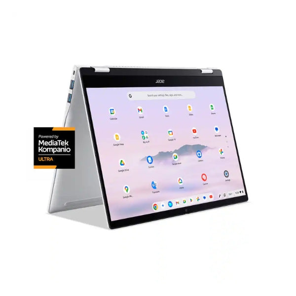 Laptop-Acer-Chromebook-Plus-Spin-514-Google-AI-Touchscreen-MediaTek-Kompanio-Ultra-910-(3,62GHz)-12-GB-RAM-256-GB-UFS-14-MediaTek-Integrated-Graphics-Chrome-OS-Platinum-Silver