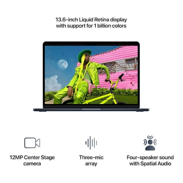 Laptop - Apple - MacBook - Air - 13 - M5 - 16GB - Unified - Memory - 512GB - SSD - 13.6 - Liquid - Retina - 8-Core - GPU - macOS - MDHE4LLA