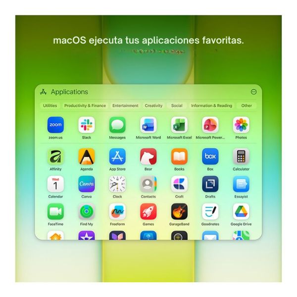 Laptop Apple MacBook Neo 13 MHFD4LLA Pantalla 13 - A18 Pro - 8GB Memoria - 256GB SSD - 5-Core GPU - Citrus