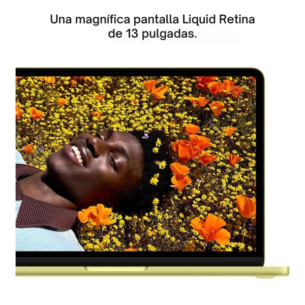 Laptop Apple MacBook Neo 13 MHFD4LLA Pantalla 13 - A18 Pro - 8GB Memoria - 256GB SSD - 5-Core GPU - Citrus