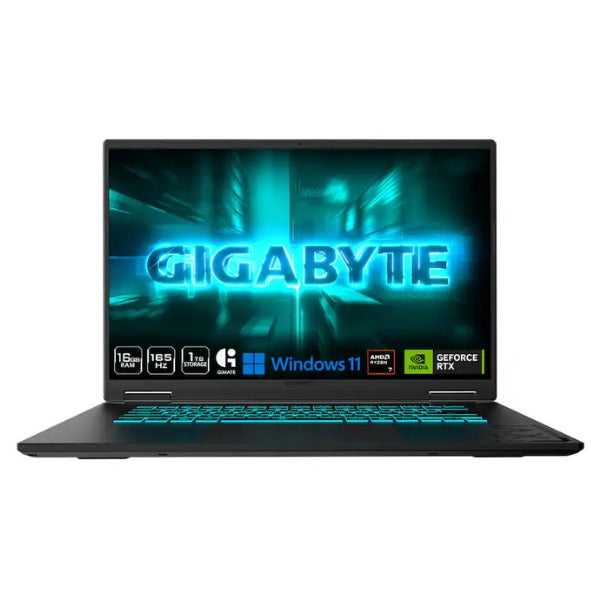 Laptop-GIGABYTE-GAMING-A16-AMD-Ryzen-7-260-(2,1GHz)-16GB-RAM-1TB-SSD-16-NVIDIA-GeForce-RTX-5070-Win-11-Home-Black-Steel