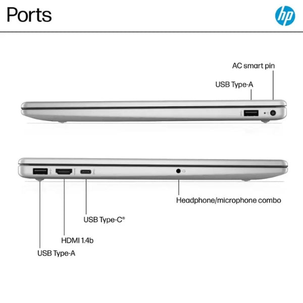 Laptop-HP-15,6-Touchscreen-AMD-Ryzen-5-Series-7000-16GB-RAM-256GB-SSD-AMD-Radeon-Natural-Silver