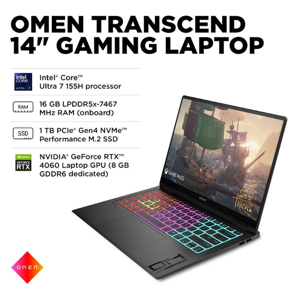 Laptop-HP-OMEN-Transcend-Intel-Core-Ultra-7-155H-16GB-RAM-1TB-SSD-14