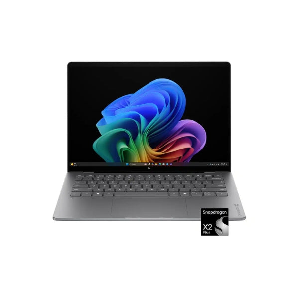 Laptop-HP-OmniBook-X-Copilot+-PC-Touchscreen-Snapdragon-X2-Plus-X2P-42-100-(4,04GHz)-16-GB-RAM-512-GB-SSD-14-Qualcomm-Adreno-Win-11-Home-Meteor-Silver