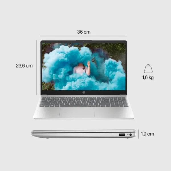 Laptop-HP-Pavilion-Intel-Core-i5-1235U-16GB-RAM-512GB-SSD-+160GB-Docking-Station-Set-15,6-Intel-Iris-Xe-Graphics-Win-11-Silver