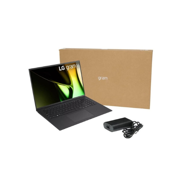Laptop LG gram 16Z90S-H.ADB7U1 Intel Core Ultra 7 Series 1 16GB RAM 2TB SSD 16" Intel Arc Graphics Obsidian Black