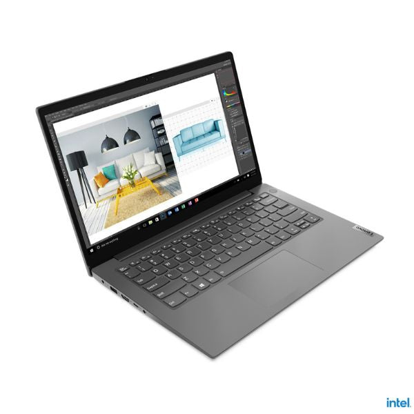 Laptop Lenovo V14 G2 ITL Core i5-1135G7 2.4GHZ 14" HD Memoria Ram 8GB Disco 1TB con Iris XE GRAPHICS Iron Grey