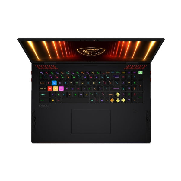 Laptop-MSI-Raider-18-HX-AI-A2XWJG-416US-Intel-Core-Ultra-9-Series-2-285HX-(2,1GHz)-64GB-RAM-2TB-SSD-NVIDIA-GeForce-RTX-5090-Core-Black