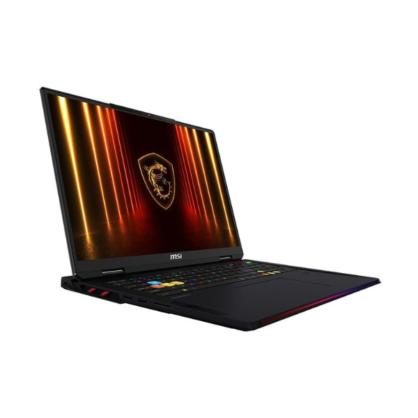 Laptop-MSI-Raider-18-HX-AI-A2XWJG-416US-Intel-Core-Ultra-9-Series-2-285HX-(2,1GHz)-64GB-RAM-2TB-SSD-NVIDIA-GeForce-RTX-5090-Core-Black