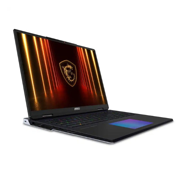 Laptop-MSI-TITAN-18-HX-AI-Intel-Core-Ultra-9-285HX-(2,1GHz)-64GB-RAM-4TB-SSD-18-NVIDIA-GeForce-RTX-5080-Win-11-Pro-Core-Black