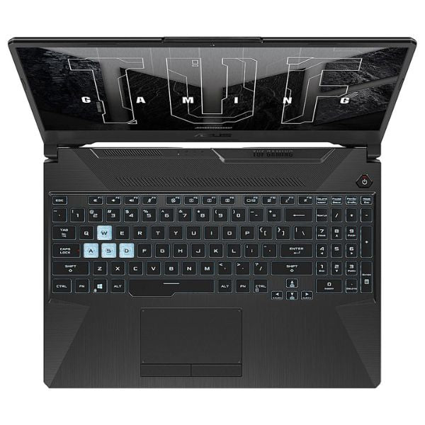 Laptop gaming ASUS TUF Gaming A15 AMD Ryzen 7 7445HS (3.1GHz) 16 GB RAM 512 GB SSD 15.6 NVIDIA GeForce RTX 3050 4 GB Graphite Black FA506NCG-HN185