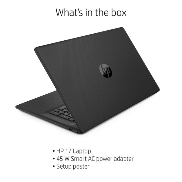 Laptop HP 17t-cn300 Intel Core i5-1334U - 8 GB RAM - 256 GB SSD - 17.3 Intel Graphics - Jet Black