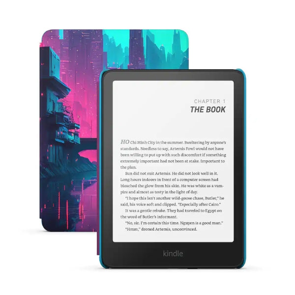 Lector-de-libros-electrónicos-Amazon-Kindle-Paperwhite-Kids-2024-7-16GB-Cyber-City