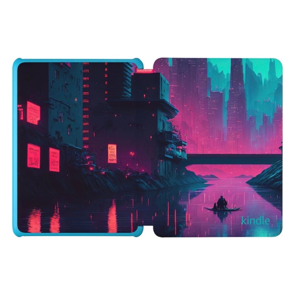 Lector-de-libros-electrónicos-Amazon-Kindle-Paperwhite-Kids-2024-7-16GB-Cyber-City
