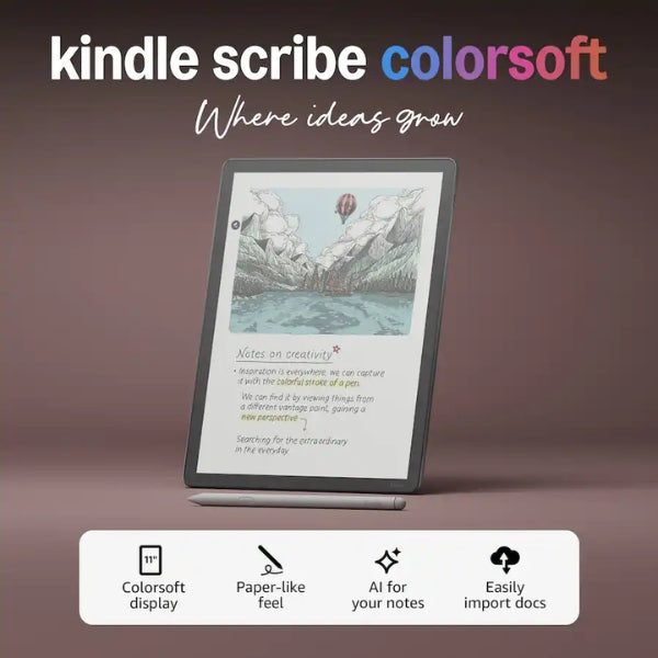 Lector-de-libros-electrónicos-Amazon-Kindle-Scribe-Colorsoft-2025-11,01-64GB-Graphite
