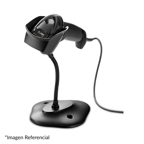 Lector de Códigos de Barras - Zebra DS2208 - 1D2D - USB - Con Base - LED - DS2208-SR7U2100SGW
