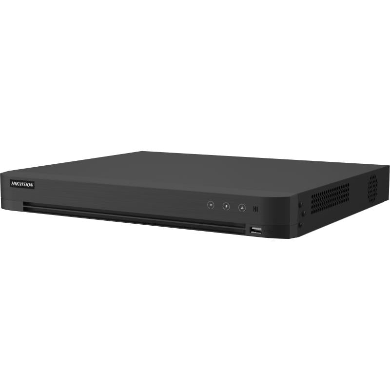 DVR Hikvision - 8 Megapixel (4K) - Audio por Coaxitron - ACUSENSE - Reconocimiento Facial - IDS-7216HUHI-M2/XT