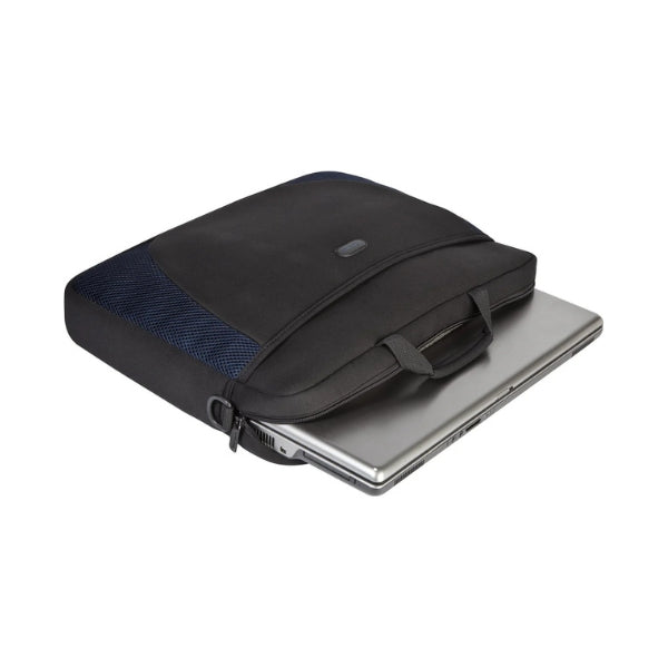 Maletín Targus 17" Sport Sleeve - Neopreno - Correa Equalizer - Negro y Azul - CVR217-92