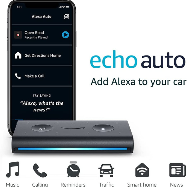 Echo Auto (2ª Generación) Alexa / Micrófono Para Coche con