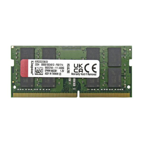 Memoria Kingston 32GB DDR4 SODIMM 3200 mt/s KVR32S22D8/32
