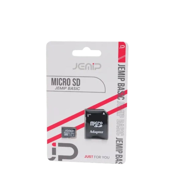 Memoria Micro SD JEMIP Basic 32GB Clase 10 con Adaptador SD - JP-SD32GB