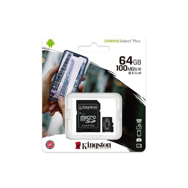 Memoria-Micro-SD-Kingston-64-GB-Box