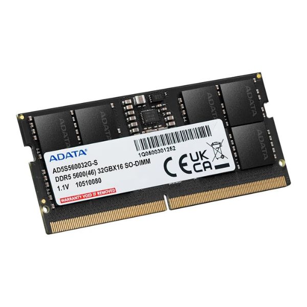 Memoria RAM ADATA 16GB DDR5 5600MHz – Para Laptop