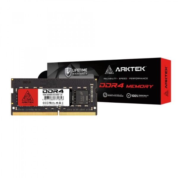 Memoria RAM Arktek 16GB DDR4 3200MHz SODIMM – Para Laptop