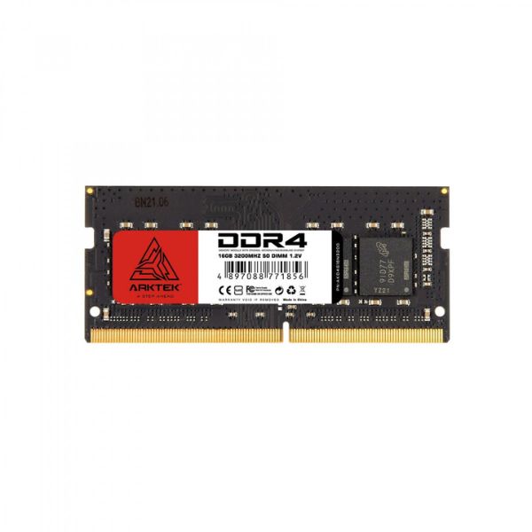 Memoria RAM Arktek 16GB DDR4 3200MHz SODIMM – Para Laptop