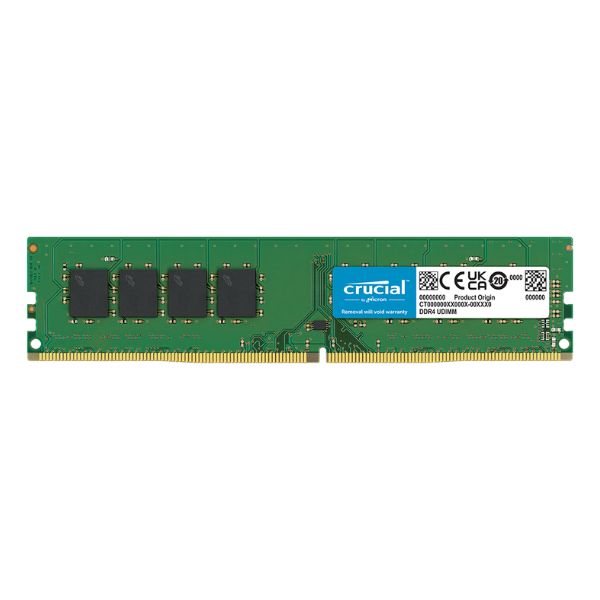Memoria RAM Crucial 8GB DDR4 3200MHz UDIMM para PC - CT8G4DFS832320