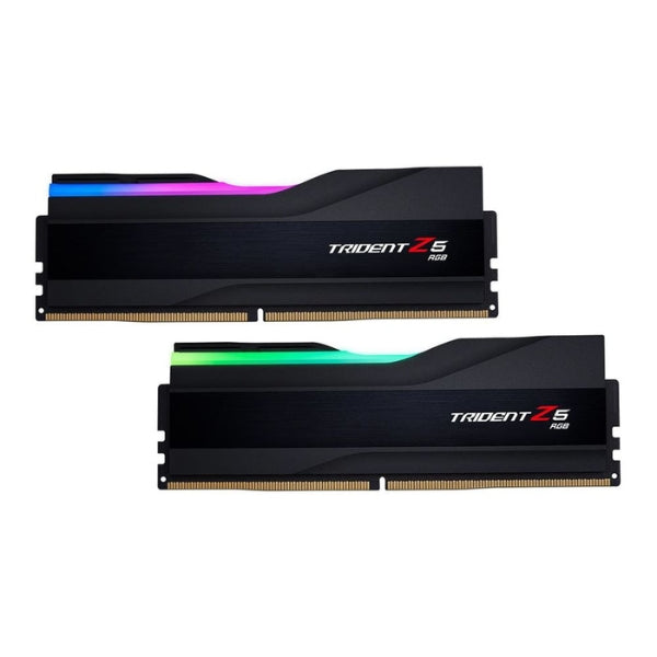 Memoria RAM G.Skill Trident Z5 RGB 32GB (2 x 16GB) DDR5-6000 PC5-48000 CL36 Dual Channel Desktop - F5-6000J3636F16GX2-TZ5RK - Black